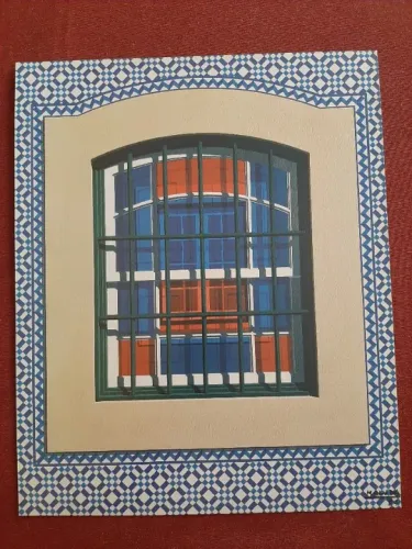Tela Janela Portuguesa Maluda