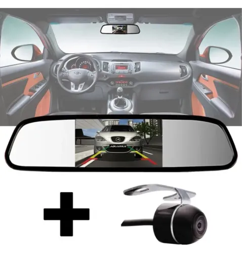 BEST FRIDAY: Kit Câmera de Re & Retrovisor em Promoção ///