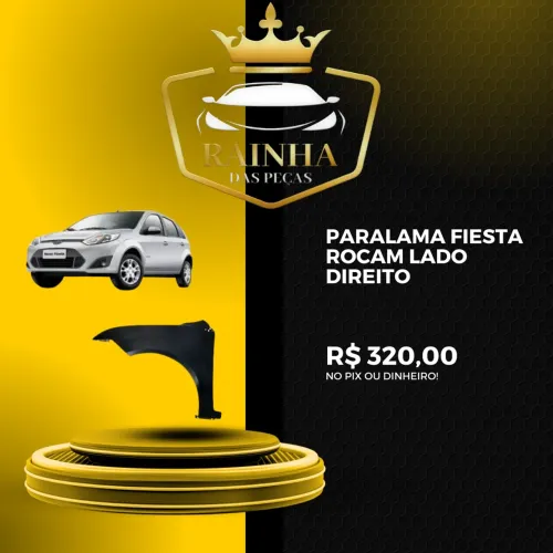 Paralama Fiesta Rocam Lado Direito