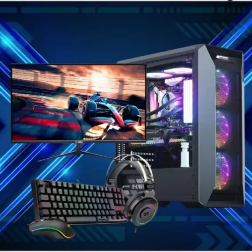 Pc Gamer Completo  i5 10400f Rtx 2060 Monitor 24pl 1 ano de garantia