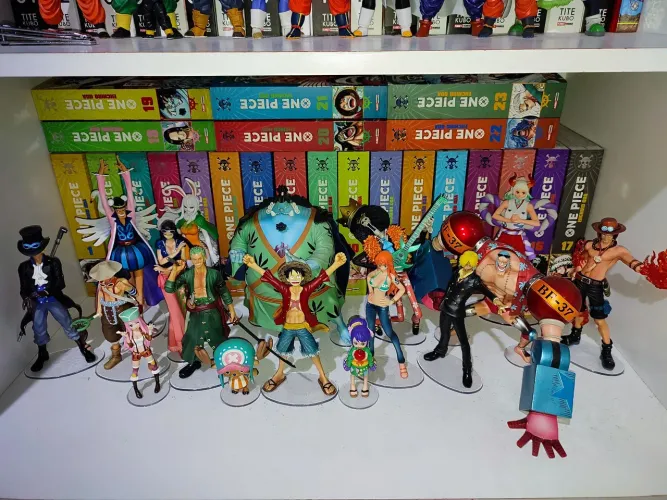 Coleção de Figuras One Piece - Figuarts Zero e Banpresto