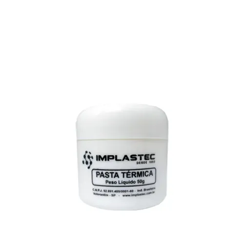 Pasta Térmica Implastec Thermal Silver 50g Prata - WZetta