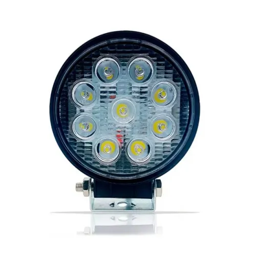 Farol Auxiliar Redondo Carro Briwax 27watt 4" Ledfk-y0527w
