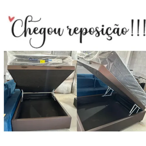 Cama Box Casal Baú Novo de Fábrica