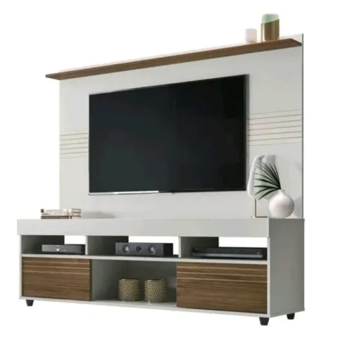 Rack para TV com Painel Moderno