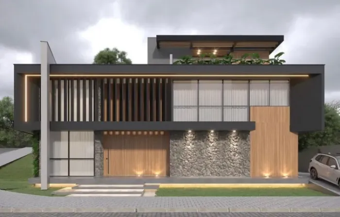 Casa de Alto Padrão à Venda no Alphaville Mirante - 563,49m² - AM009