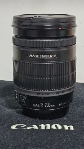 Lente canon 18-200mm