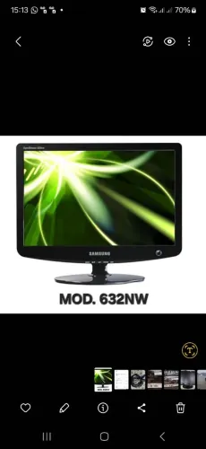 Monitor Samsung 632NW - 15.6 polegadas