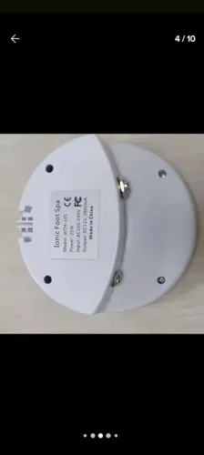 Spa para os pés iônico. Completo.