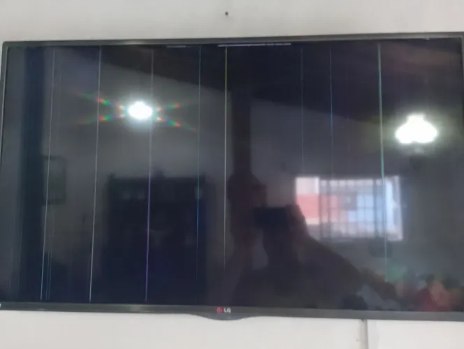 tv 42 polegadas lg placa de tela com defeito