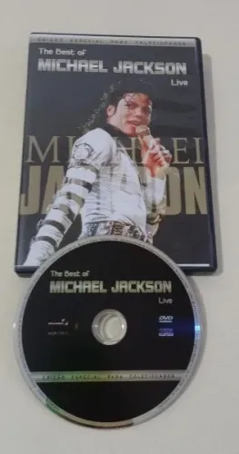 DVD MICHAEL JACKSON LIVE EDIÇÃO DE COLECIONADOR