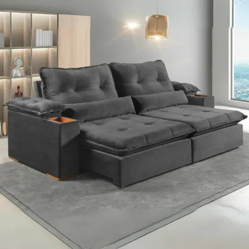 SOFÁ STAR MAX DECOR ALTO PADRÃO EM DETALHES QUE DÃO DURABILIDADE E CONFORTO!! UWYTYTY