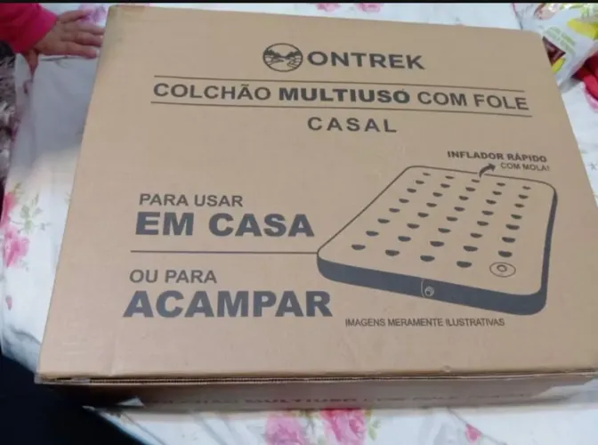 Colchão inflável casal