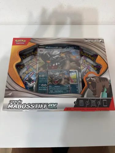 Jogos de cartas colecionáveis Box cartas ilustradas mabosstiff Ex copag com 39 cartas