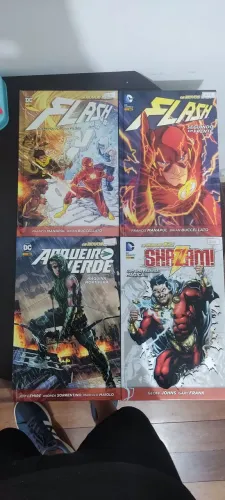 HQs Flash, Arqueiro Verde e Shazam - DC Comics novos 52 pack