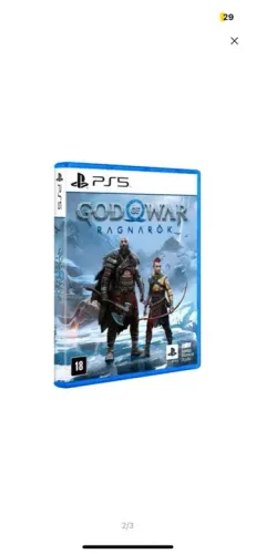 Jogo God of War Ragnarök - PS5 (Mídia física)