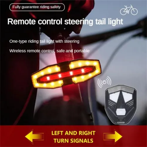 Lanterna Traseira Sinalizadora para Bicicleta - Scooters - Patinetes