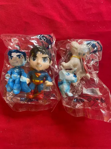 Lote superman e krypto lacrados burger king
