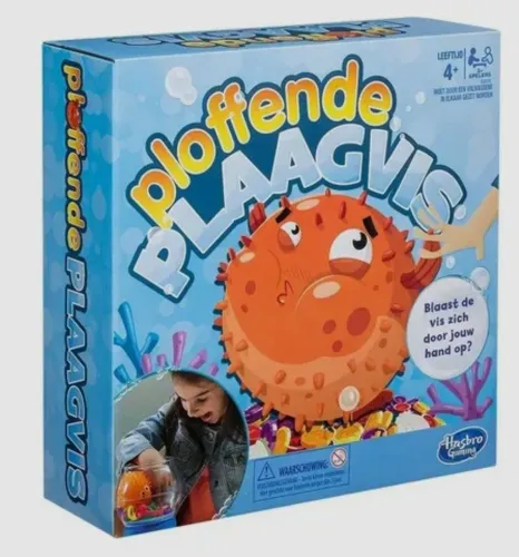 Jogo Peixe Balão - Hasbro - Idade + de 4 a.(NOVO/Raro)
