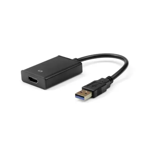 Cabo Adaptador USB 3.0 para HDMI PlusCable ADP-USBHDMI10BK - WZetta