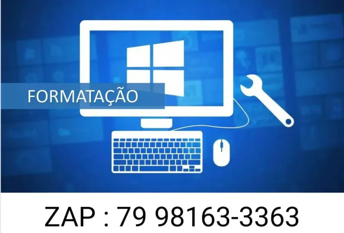 Técnico informática - formatação PC/Notebook
