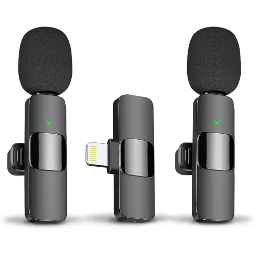 Microfone Lapela Sem Fio Lightning IPhone 