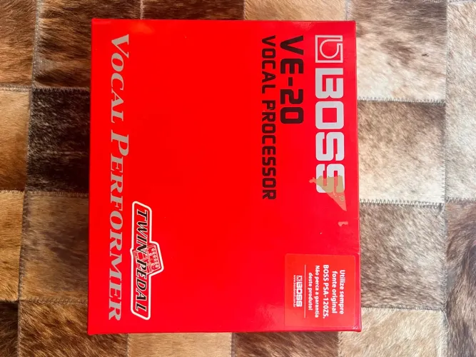 Processador Vocal Boss VE-20 Twin Pedal