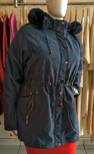 parka forrada feminina