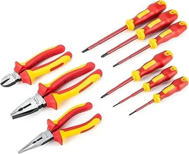 JOGO DE FERRAMENTAS ISOLADA VDE C/9PCS-Sata
