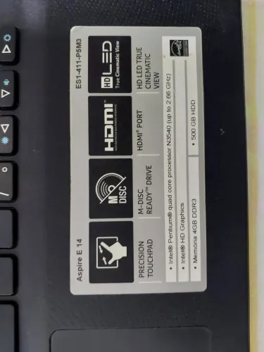 Notebook Acer Aspire E14