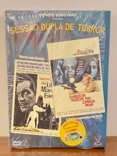 DVD Duplo Versátil: Sessão Dupla de Terror (Com 4 cards exclusivos)