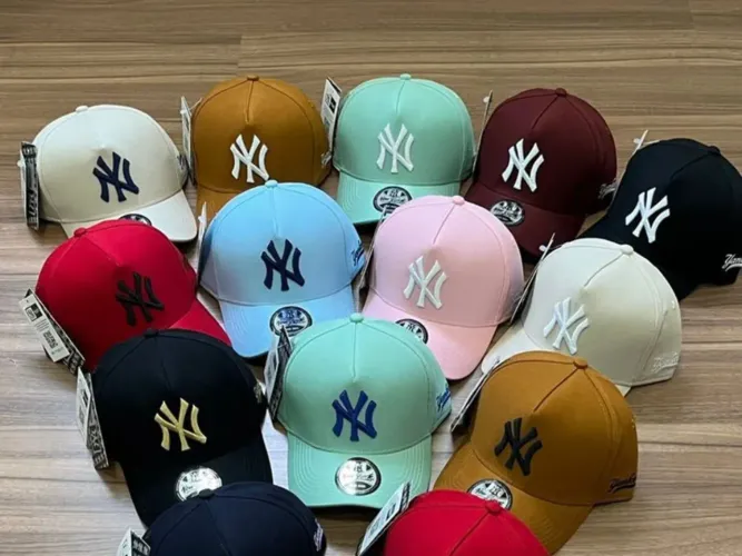 Bonés New York Yankees - Diversas Cores