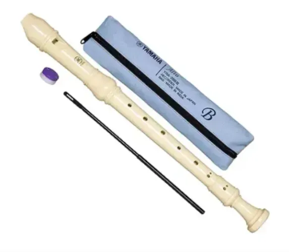 Flauta Doce Contralto Barroca Yra28 B Iii Cor Bege