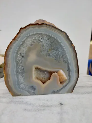 Drusa azul/cinza