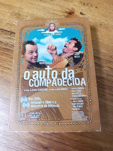 O Auto da Compadecida - DVD Duplo Filme e Mini série Globo Filmes