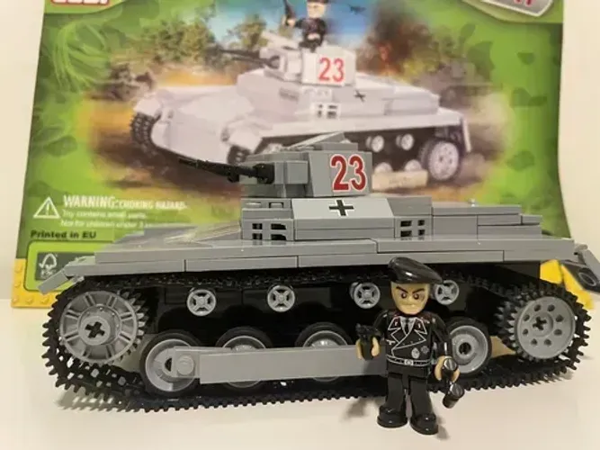 lego Tanque De Guerra Alemão Panzer Cobi - Blocos de montar