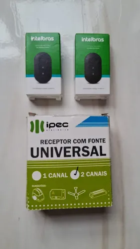 Automatizador Portão eletrônico / fechaduras Receptor Universal IPEC e 2 controles