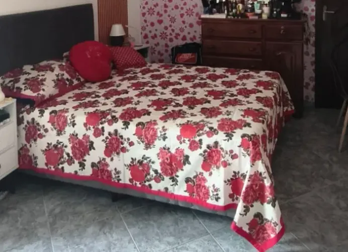 Colcha de casal estampada (3 peças)