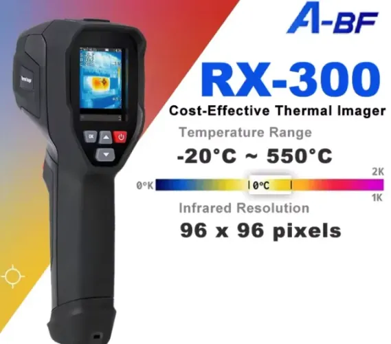 Câmera Térmica Infravermelho A-bf Rx-300 Profissional 550°c 