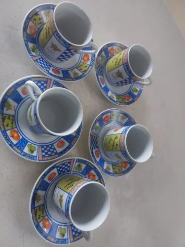 Jogo de cafe de porcelana...