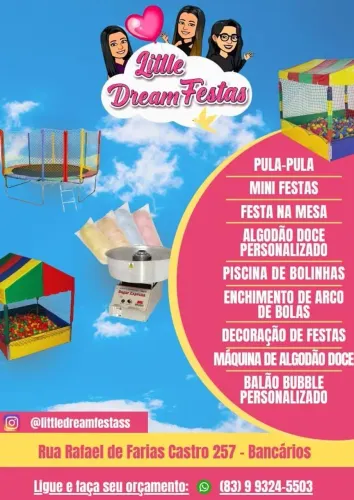 Festas Infantis Completas - Little Dream Festas