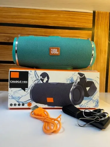 CAIXA DE SOM JBL CHARGE + ALÇA + CABO CARREGADOR - ENTREGA GRATIS