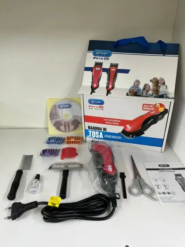 (Nova) Kit Maquina de Tosa completo, entregamos e ac. cartões
