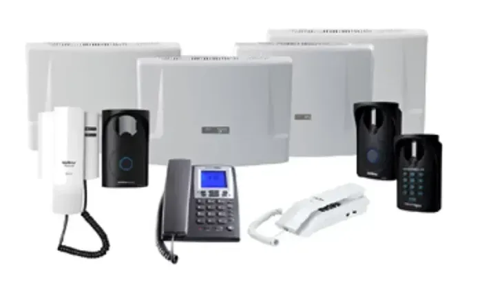 Instalação de Sistema de Interfonia Condominial e Predial: Central e confecção de DG