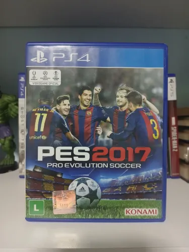 Pes 2017 ps4 mídia física
