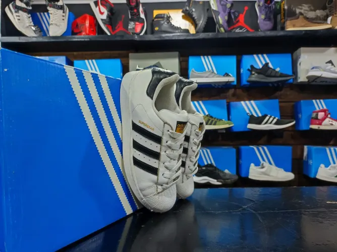 Tênis Adidas Superstar Tam 34 Cód 4246 Usado/Original 