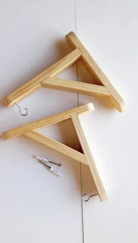 Suportes de Madeira para Decoração