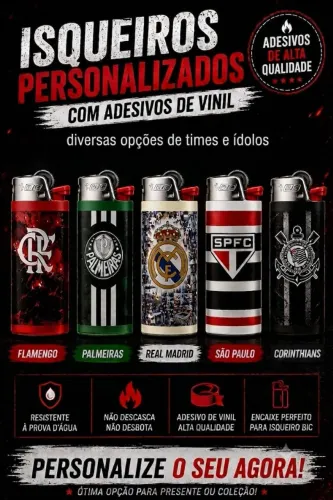Isqueiros personalizados