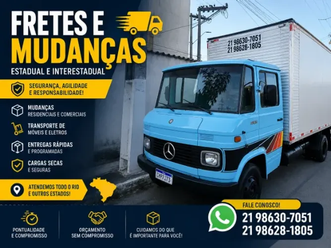 FRETES E MUDANÇAS EM SÃO GONÇALO, NITERÓI E REGIÃO