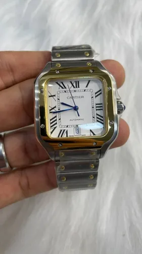 Relógio Cartier Quadrado Automático Tamanho 39mm